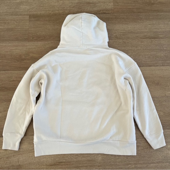 Beyond Yoga Cream WFH Fleece Hoodie Sweatshirt Oversized - Picture 6 of 6